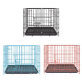 Cage de compagnie de fil de fer en gras pliable durable